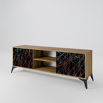 LUMINOUS SNARE Dvoudveřový TV stolek