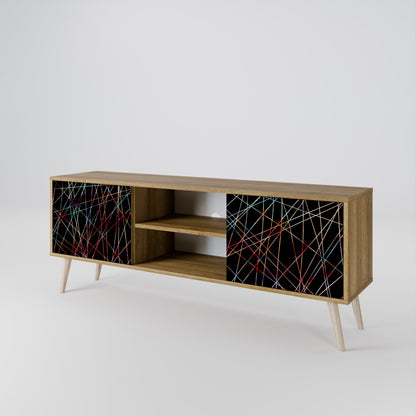 LUMINOUS SNARE Dvoudveřový TV stolek