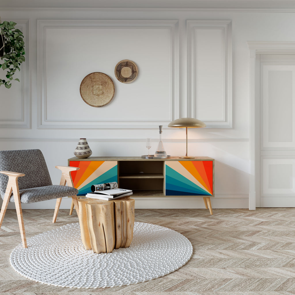 PRISM CONCUSSION 2-Door TV Cabinet