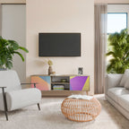 BRIGHT GEOMETRY 2-Door TV Cabinet