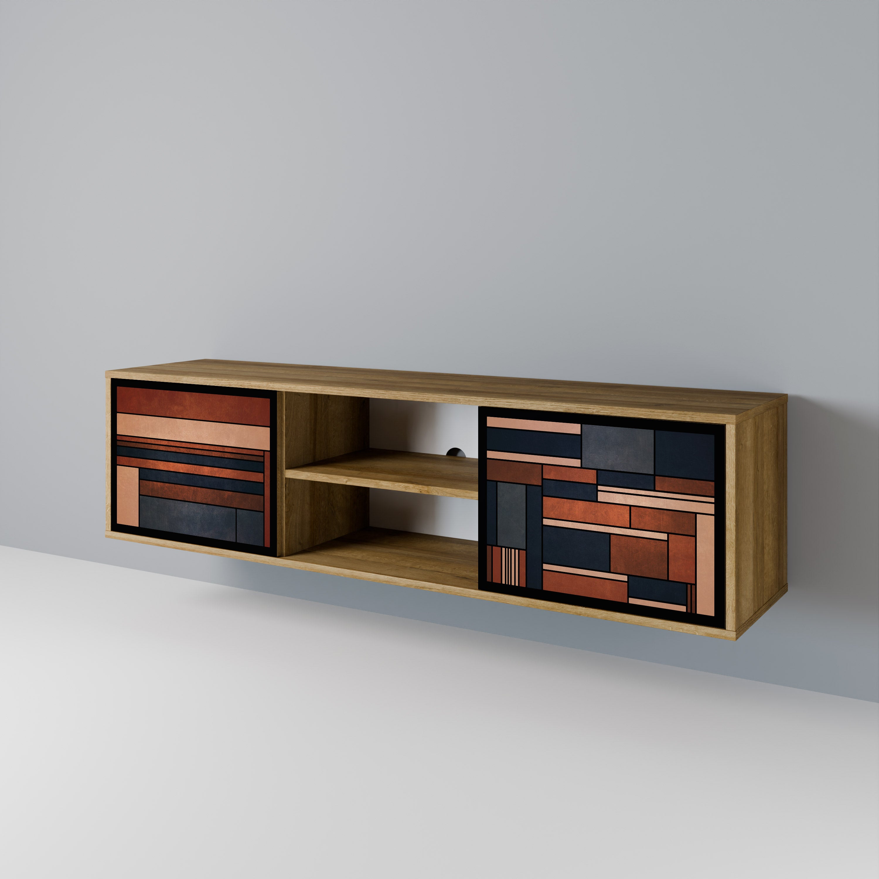 INTREPID FORMATION 2-Door TV Cabinet