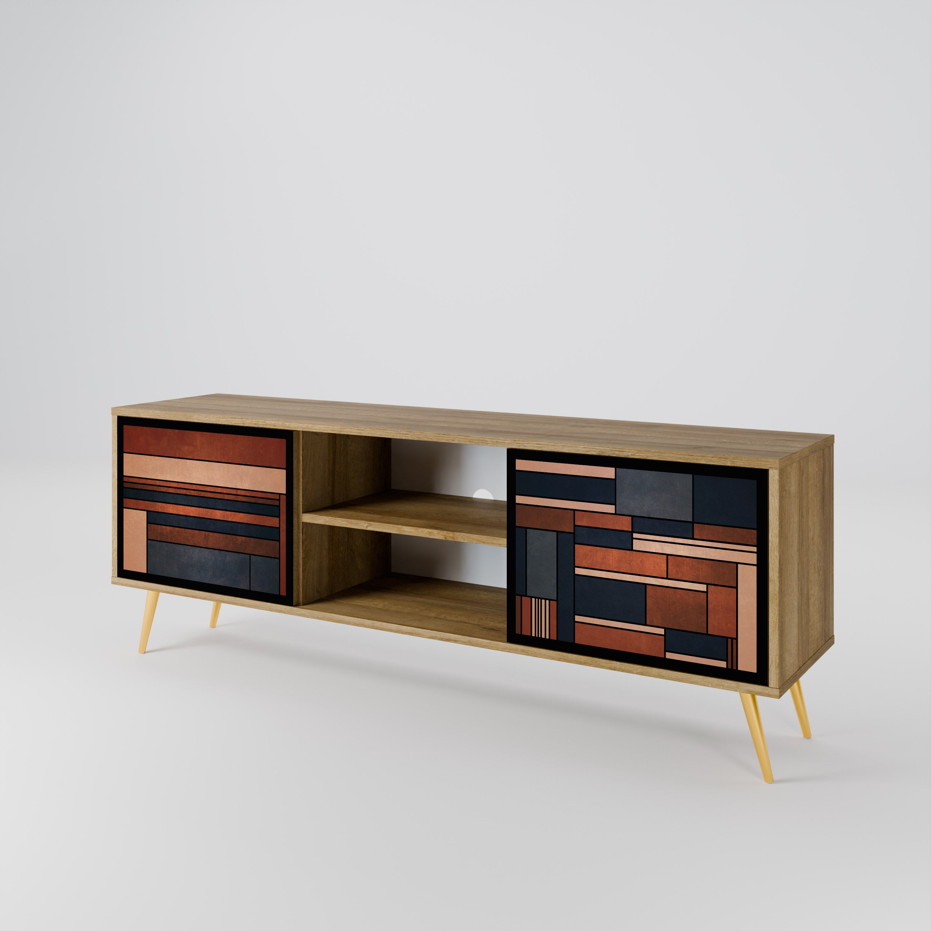 INTREPID FORMATION 2-Door TV Cabinet