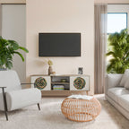 GREEN CIRCLES 2-Door TV Cabinet