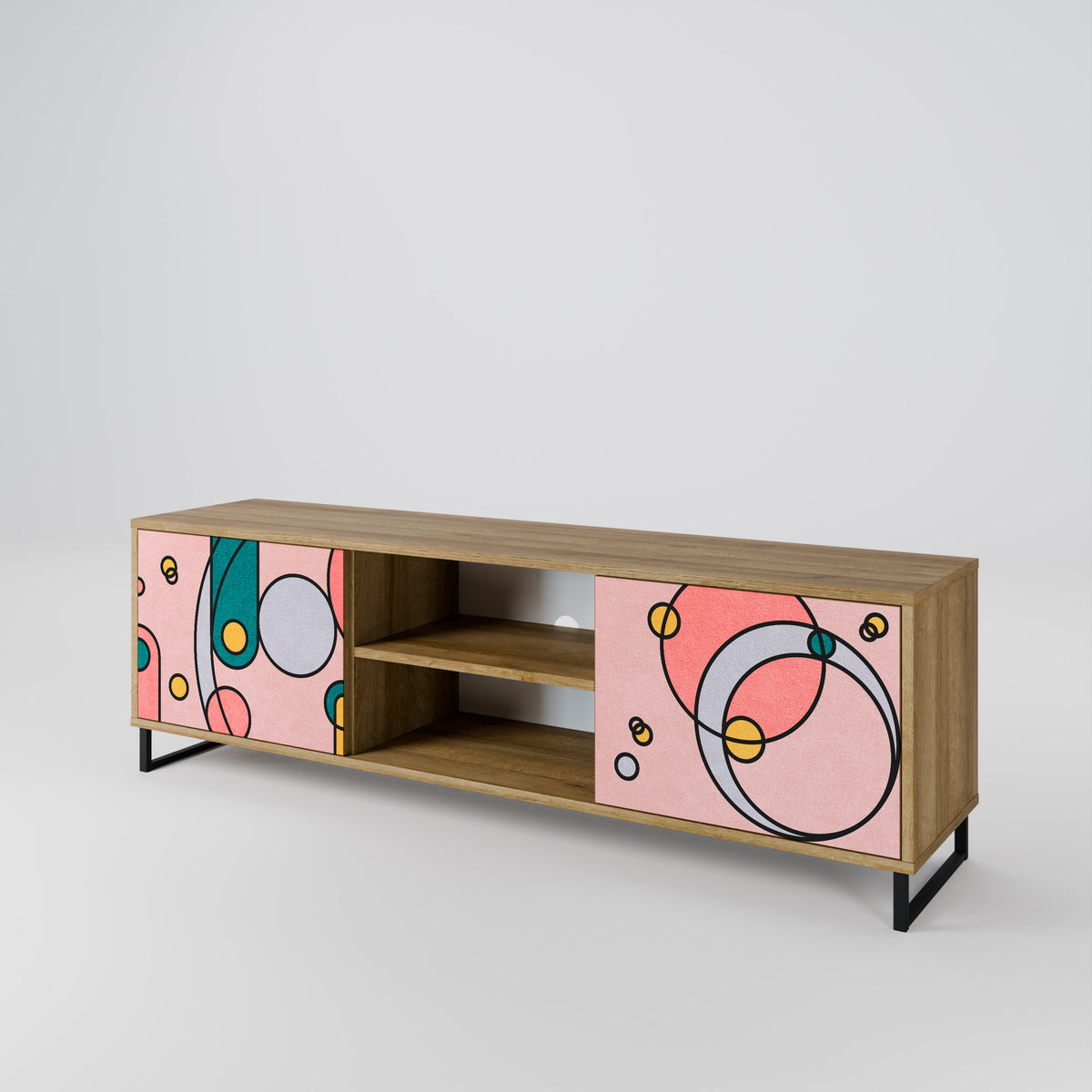 GOSSAMER ECHOES Dvoudveřový TV stolek