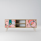 GOSSAMER ECHOES Dvoudveřový TV stolek