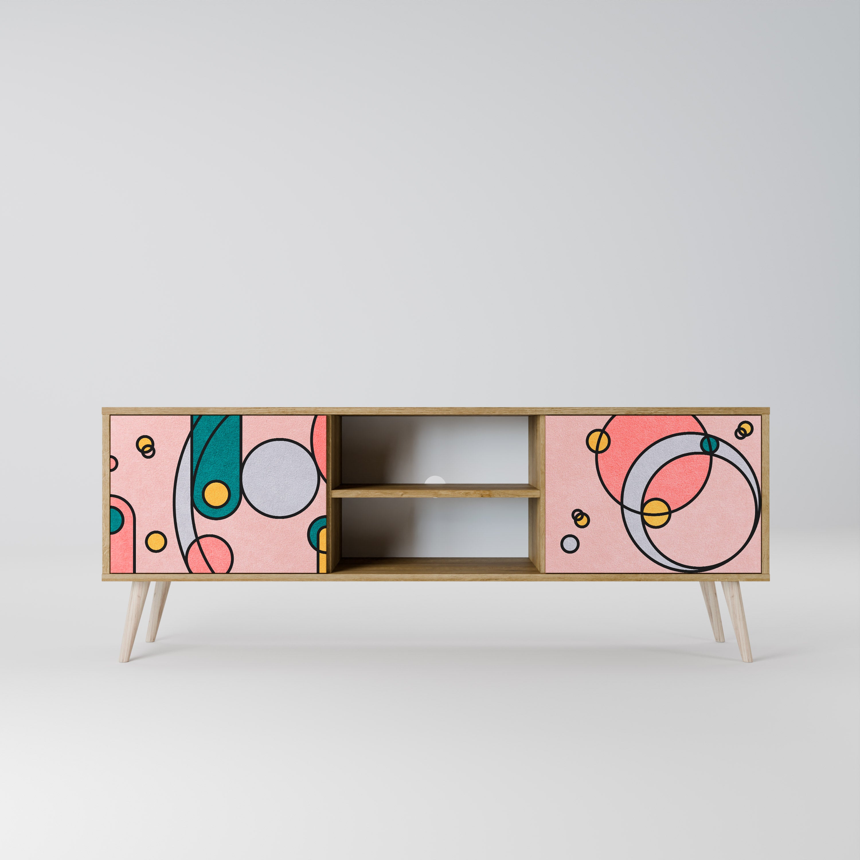 GOSSAMER ECHOES Dvoudveřový TV stolek