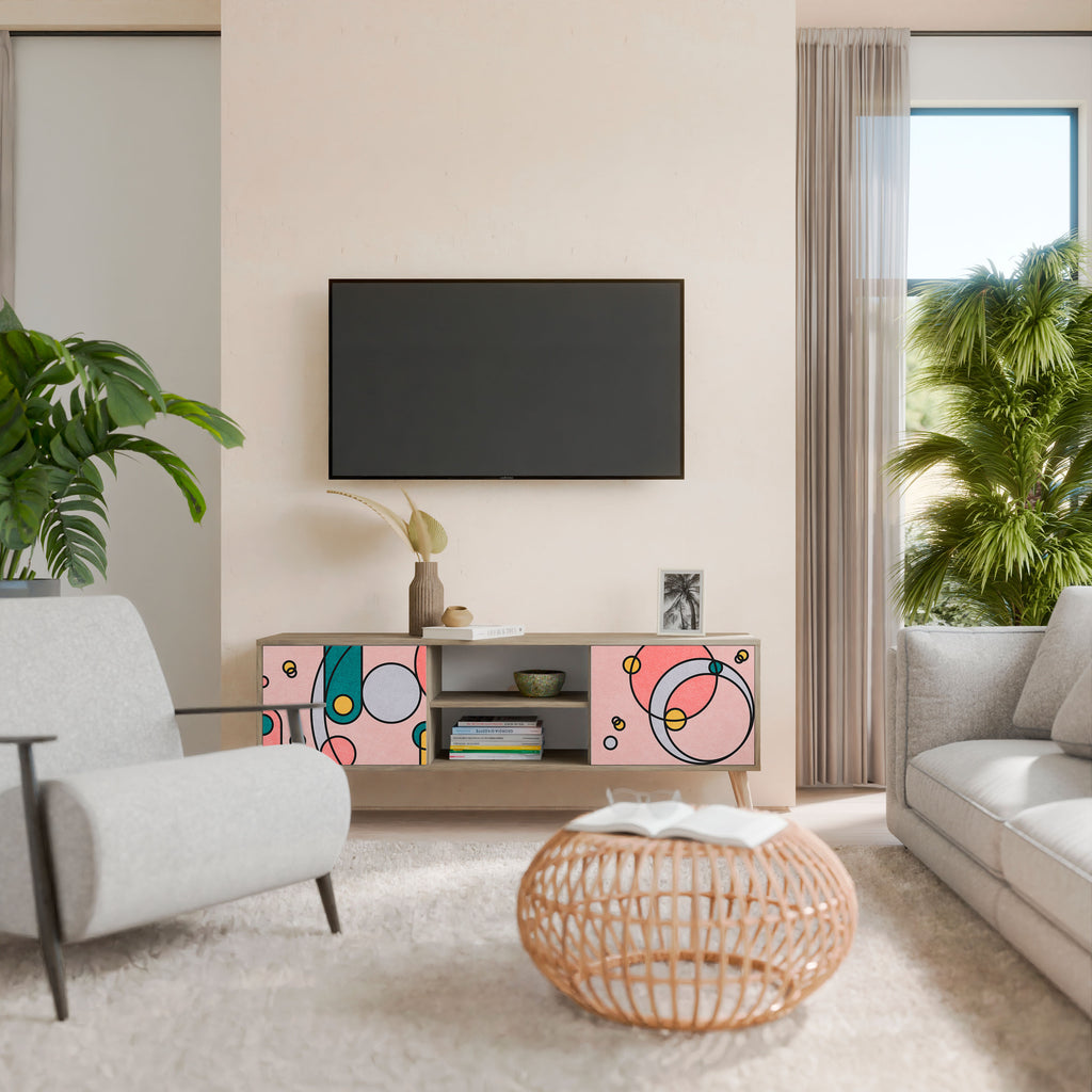 GOSSAMER ECHOES Dvoudveřový TV stolek