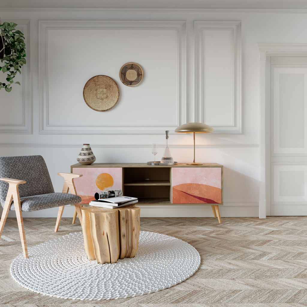 LUMINOUS SUNLIGHT Dvoudveřový TV stolek