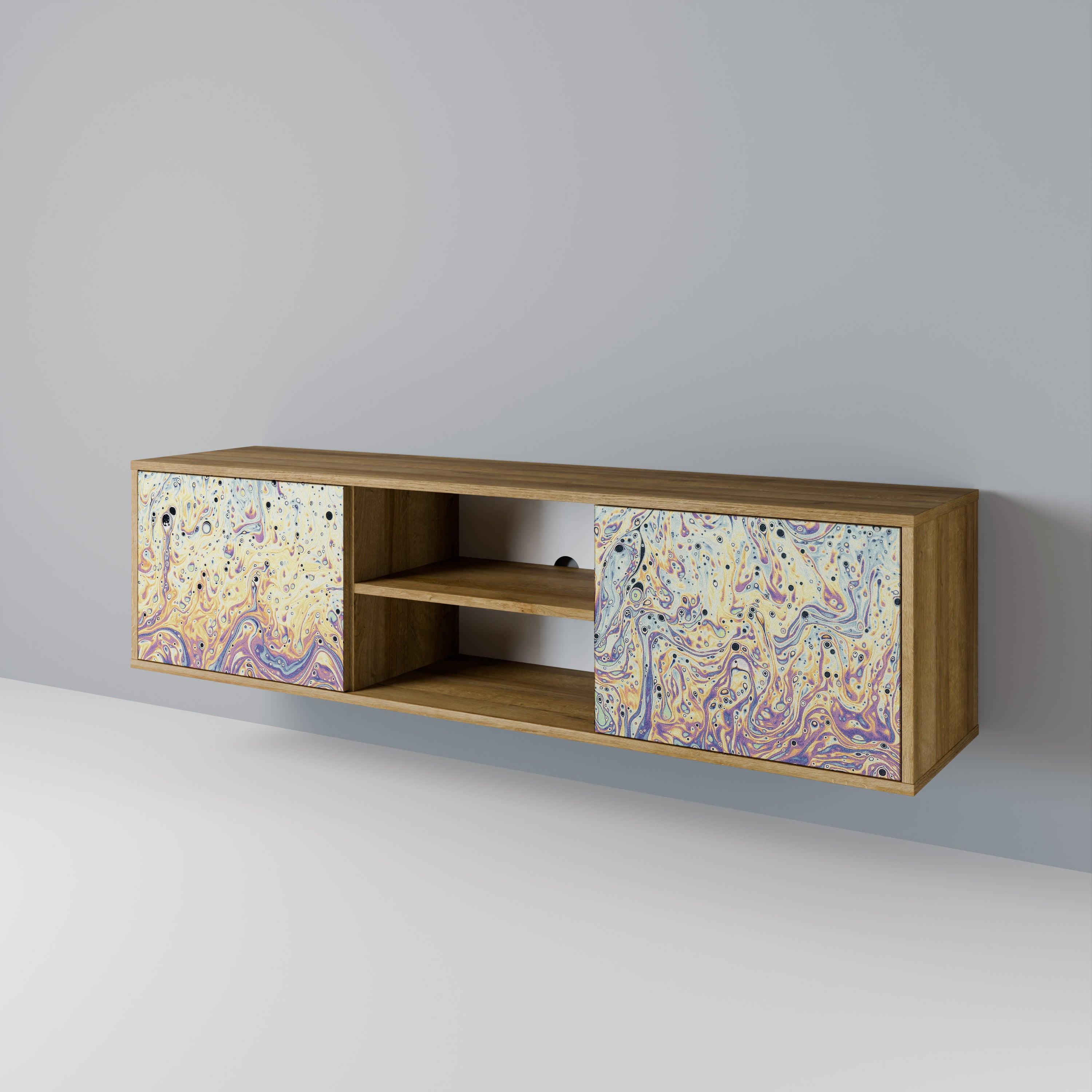 MOSAIC OF COLORS 2-Door TV Cabinet