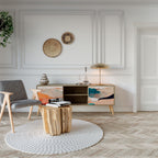 ABSTRACT LANDSCAPE Dvoudveřový TV stolek