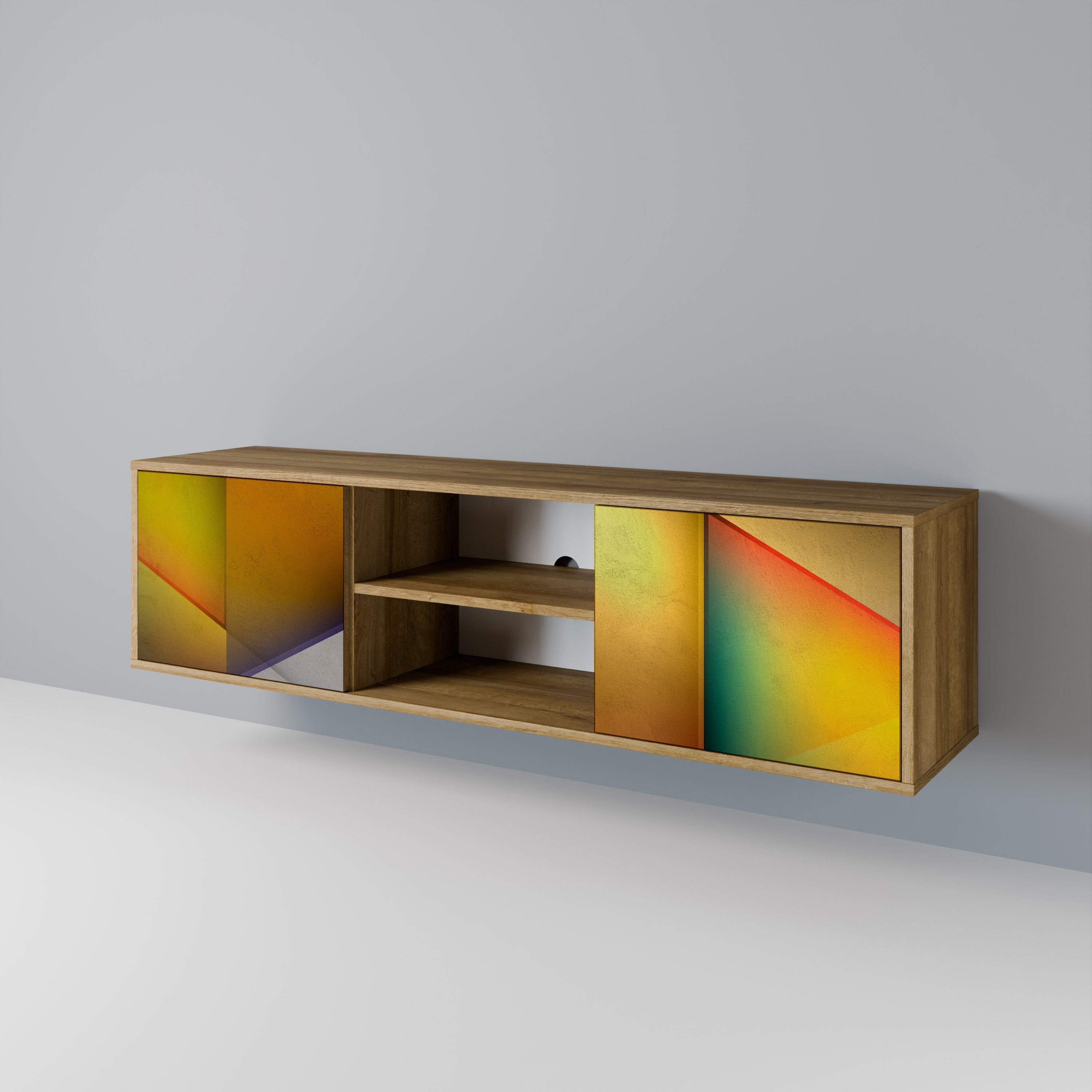 PIERCING SHARPNESS 2-Door TV Cabinet