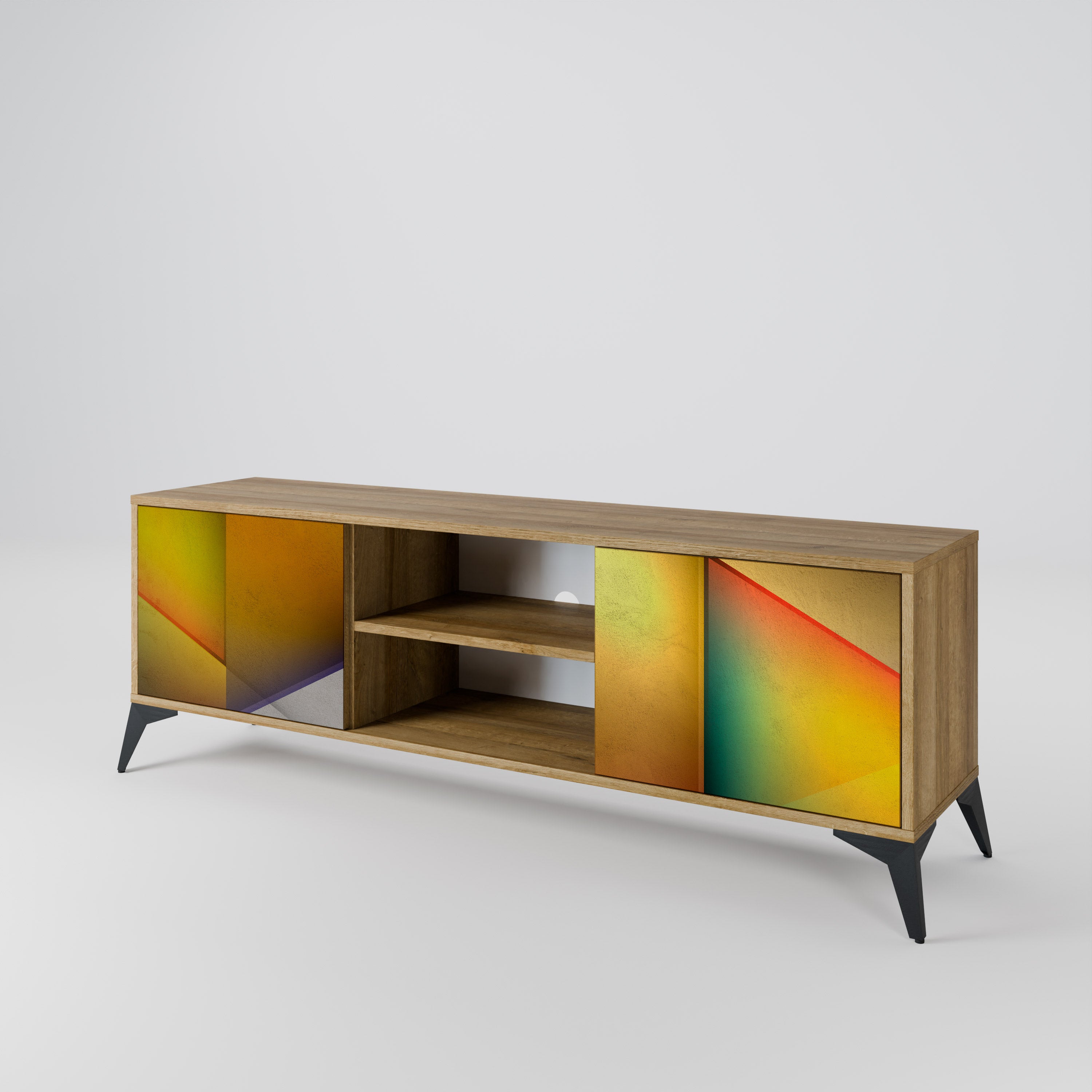 PIERCING SHARPNESS 2-Door TV Cabinet