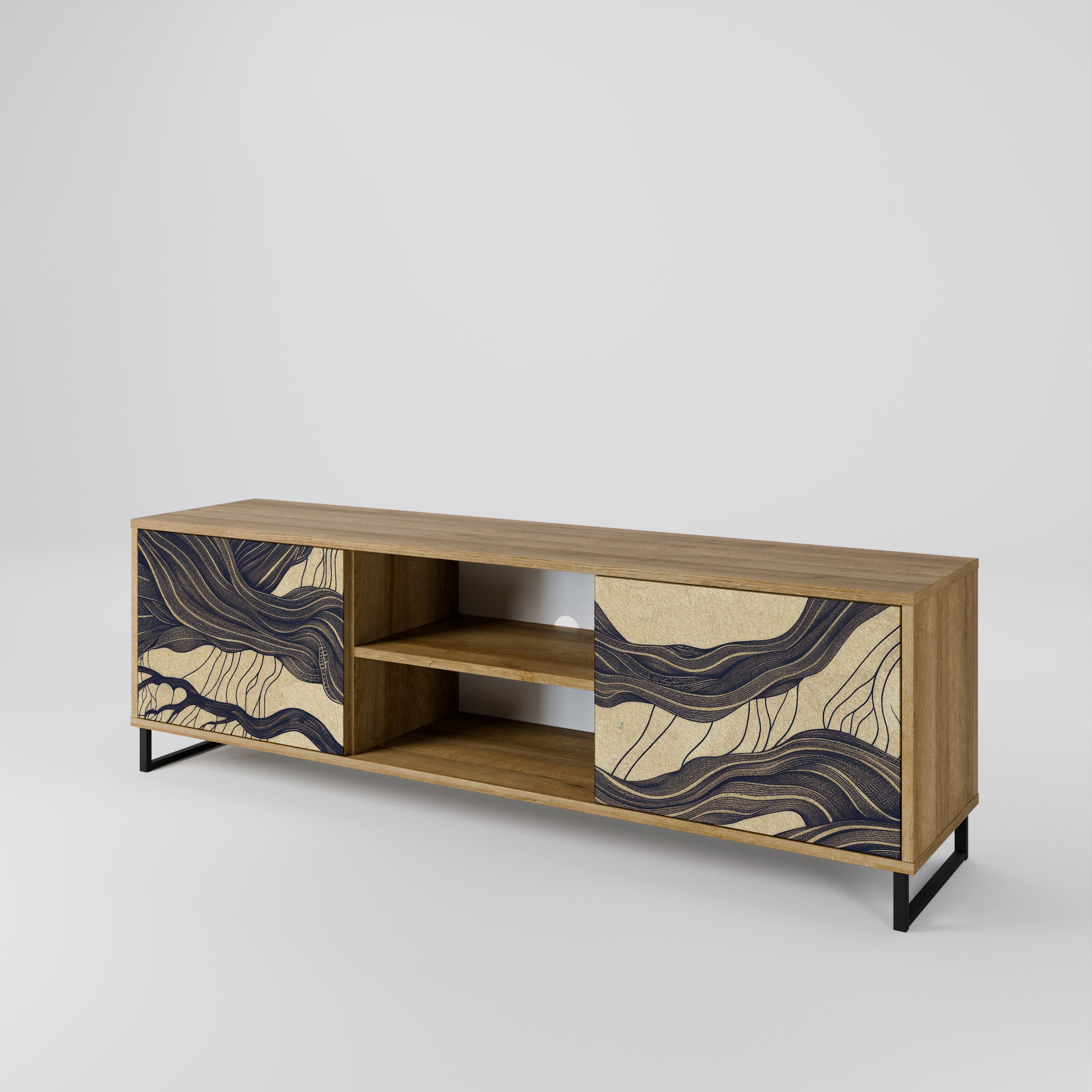 UNIFIED FRAGMENTS 2-Door TV Cabinet