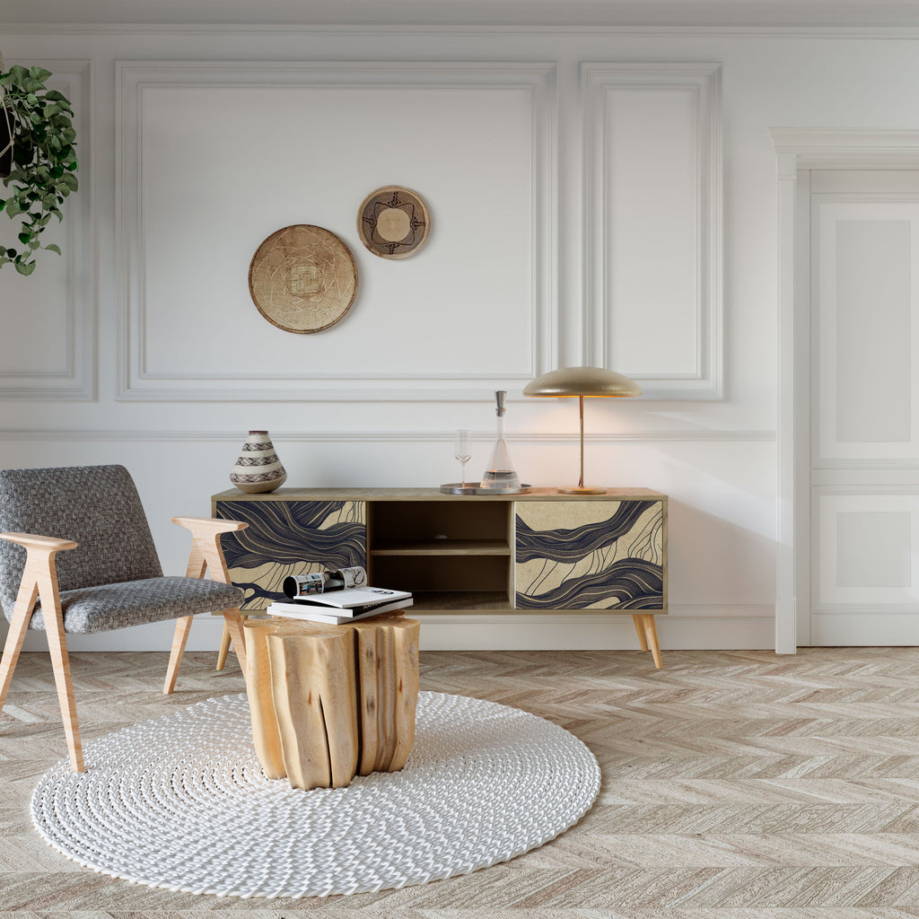 UNIFIED FRAGMENTS 2-Door TV Cabinet