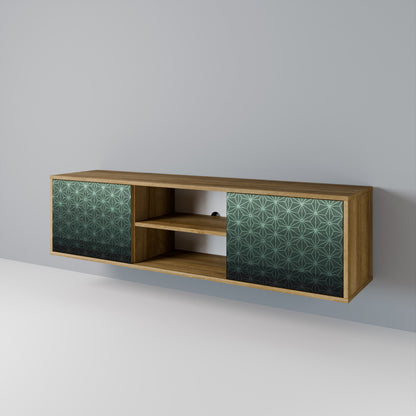 ORNAMENTAL GLIMMER Dvoudveřový TV stolek