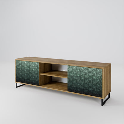 ORNAMENTAL GLIMMER Dvoudveřový TV stolek