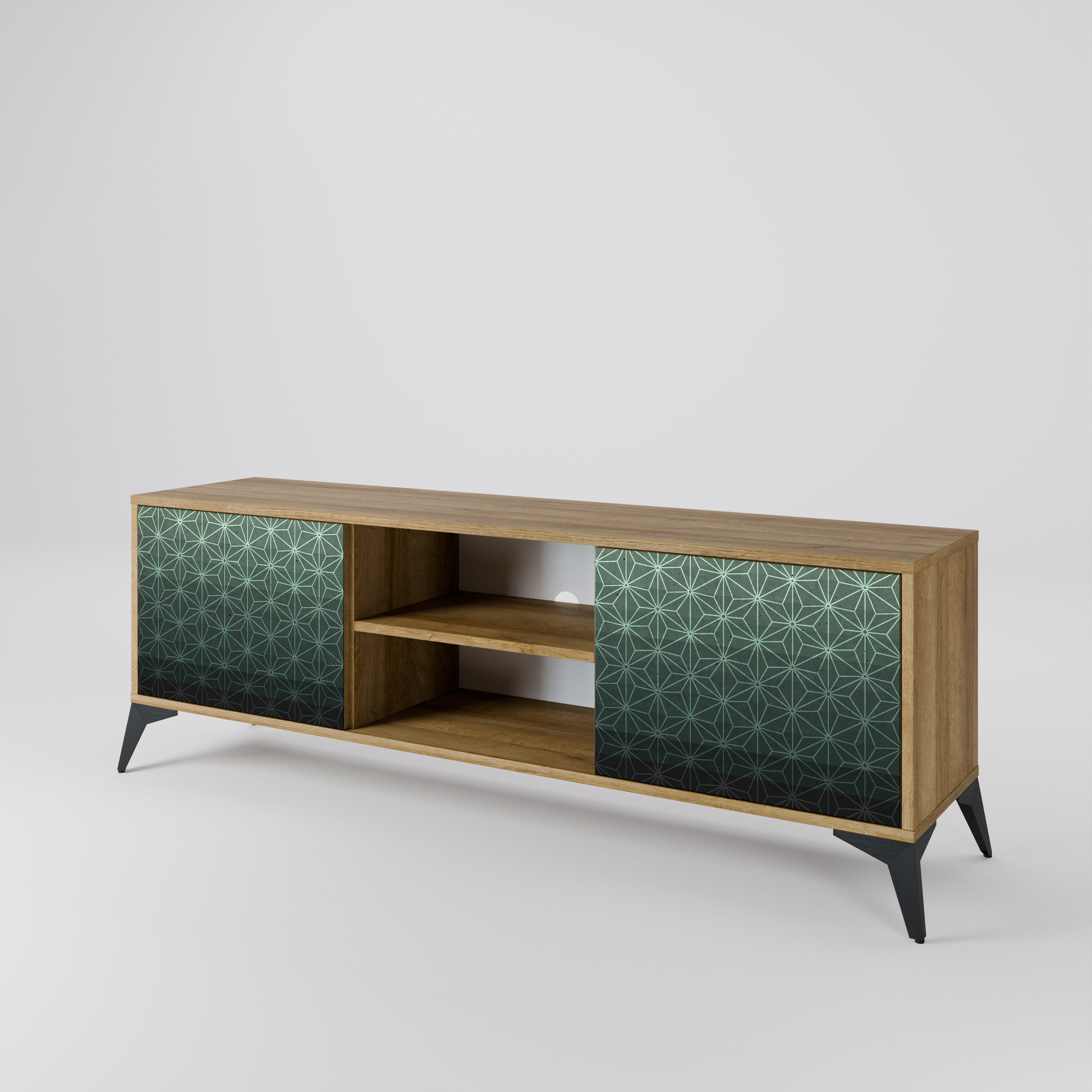 ORNAMENTAL GLIMMER 2-Door TV Cabinet