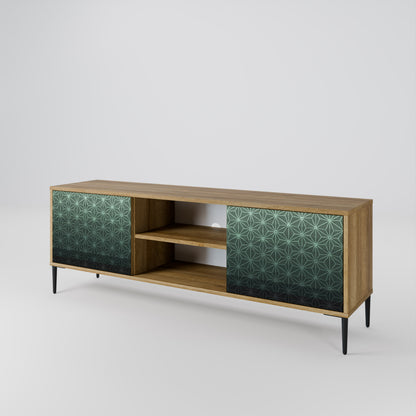 ORNAMENTAL GLIMMER Dvoudveřový TV stolek