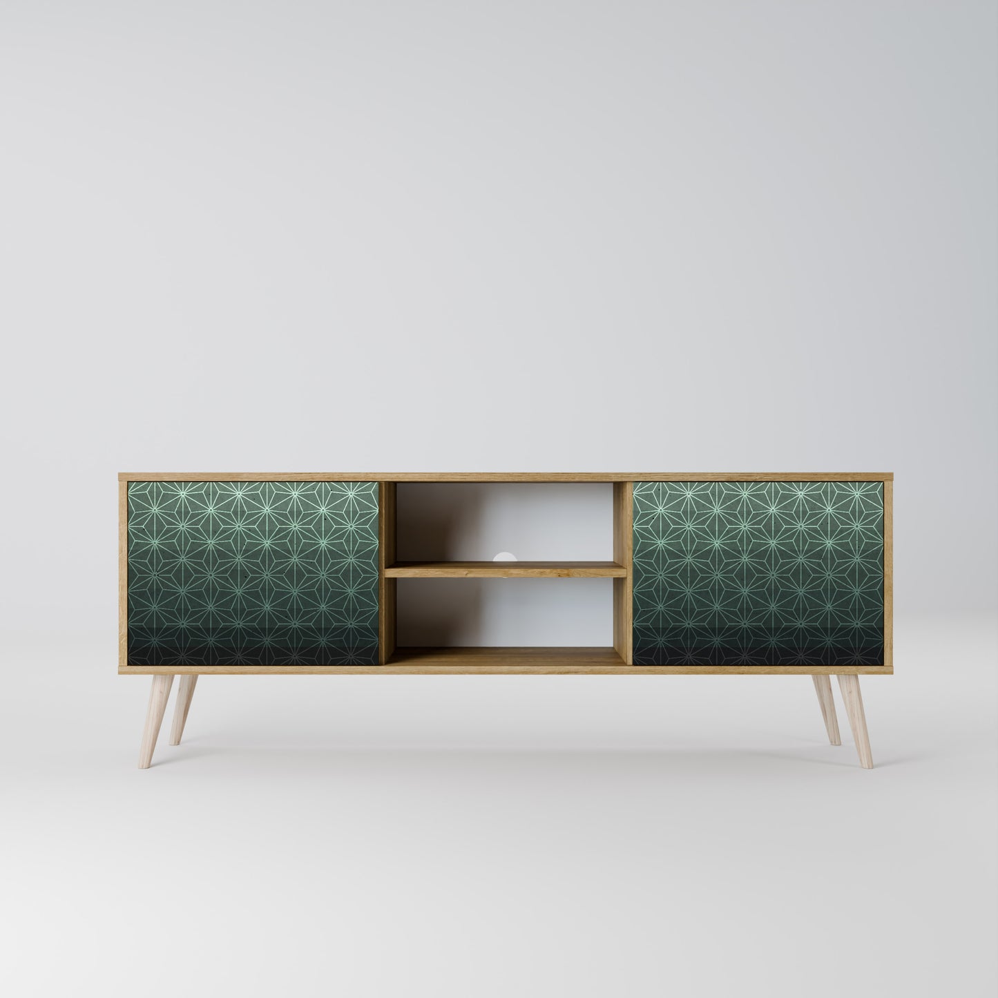 ORNAMENTAL GLIMMER Dvoudveřový TV stolek