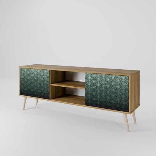 ORNAMENTAL GLIMMER Dvoudveřový TV stolek