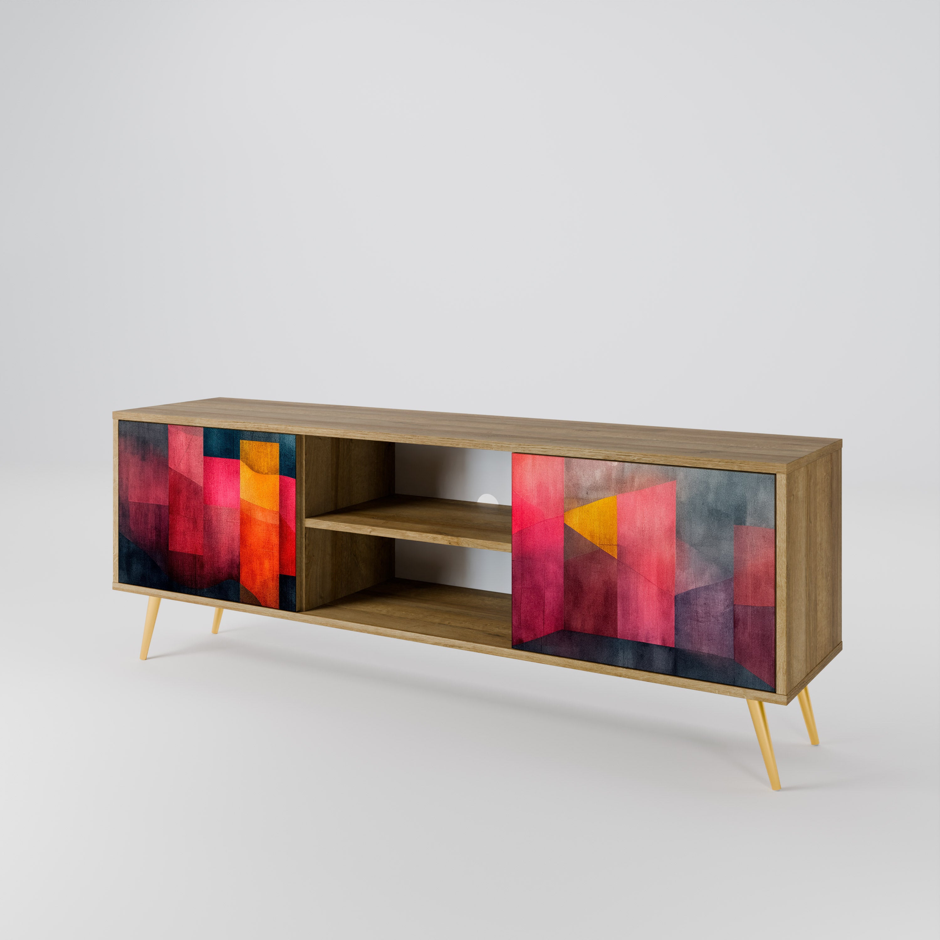 COLORFUL SOUNDS 2-Door TV Cabinet