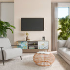 ABSTRACT THOUGHTS 2-Door TV Cabinet