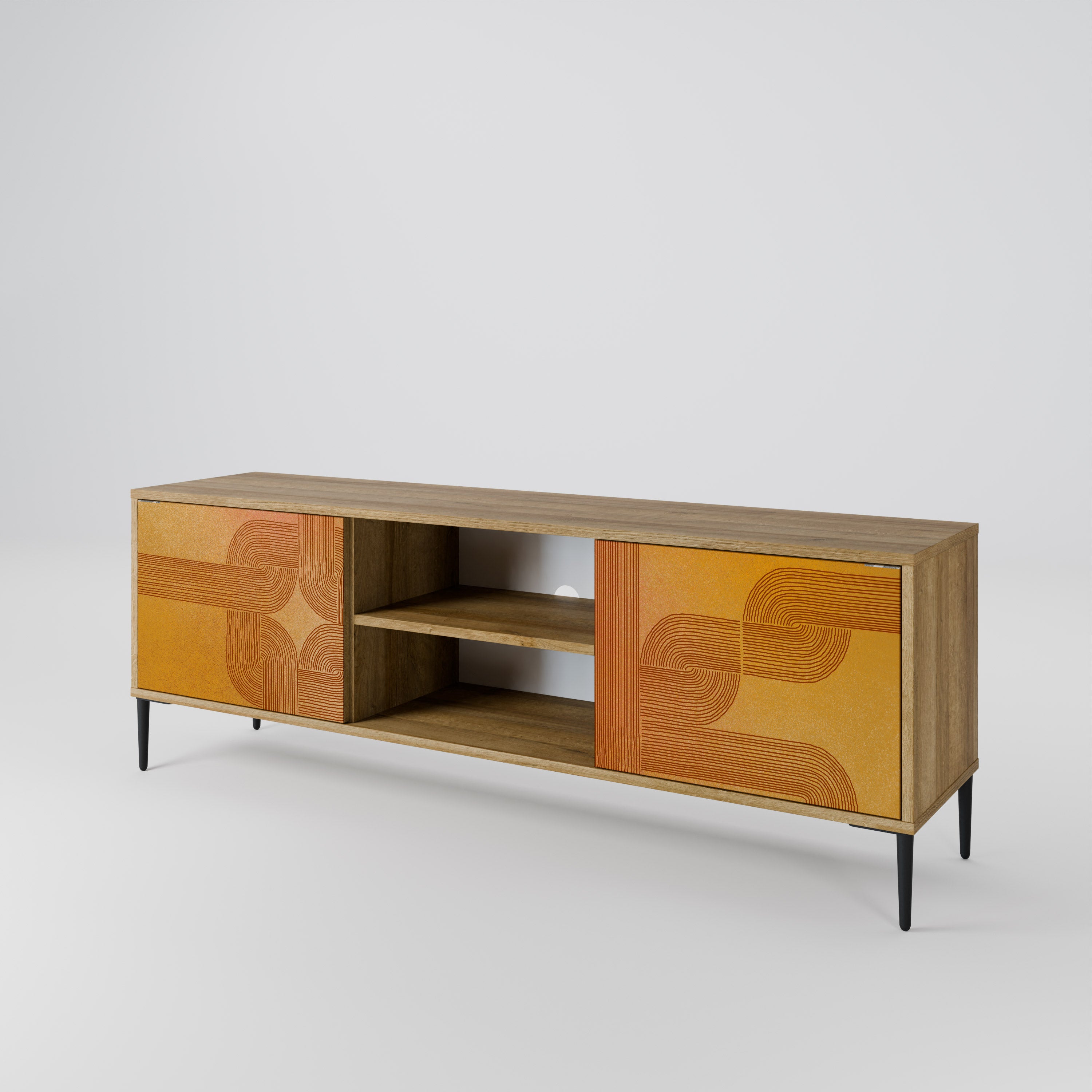 STRENGTHENING RELATION 2-Door TV Cabinet