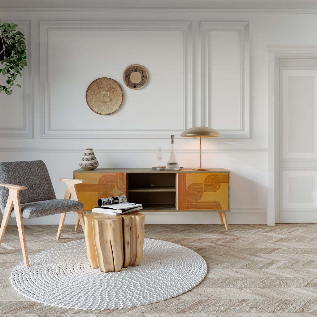 STRENGTHENING RELATION 2-Door TV Cabinet