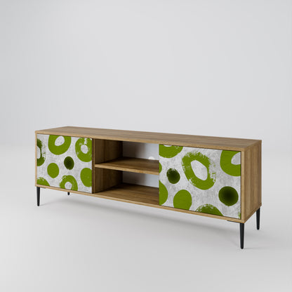 GREEN RHAPSODY Dvoudveřový TV stolek