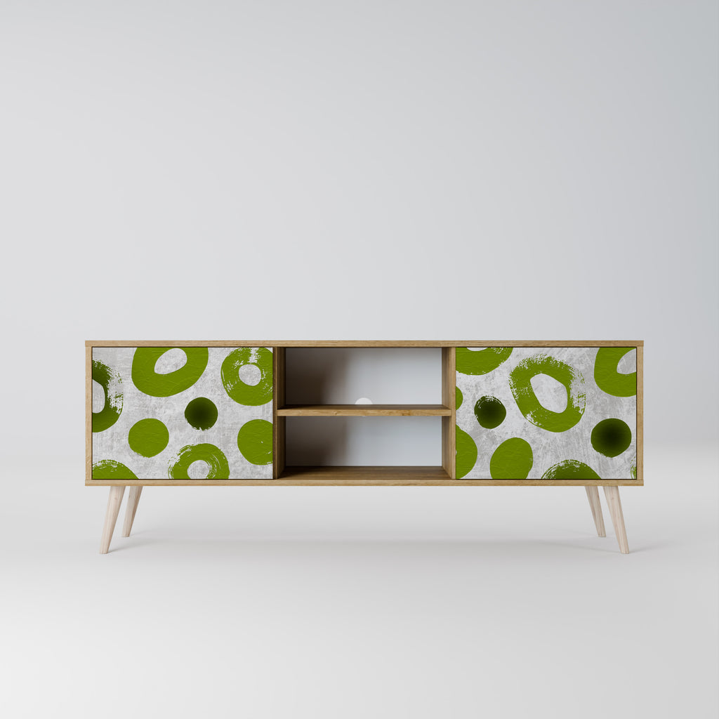 GREEN RHAPSODY 2-Door TV Cabinet