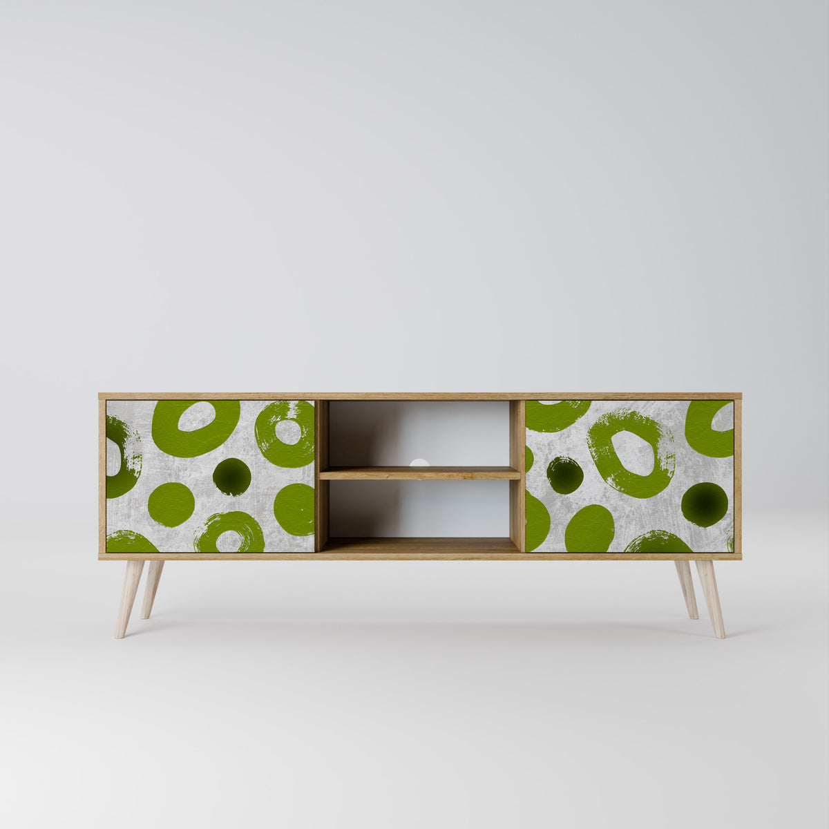 GREEN RHAPSODY Dvoudveřový TV stolek