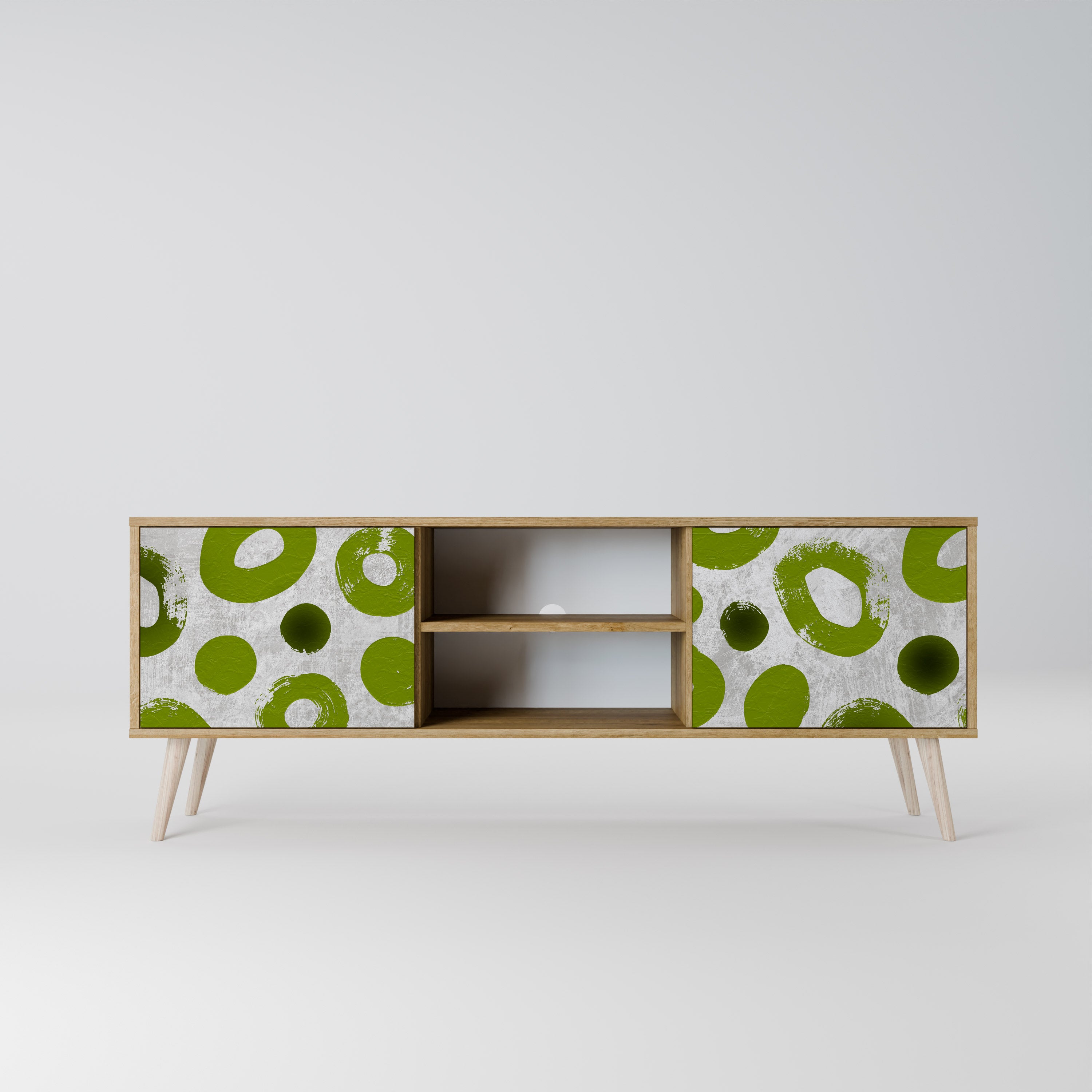 GREEN RHAPSODY 2-Door TV Cabinet