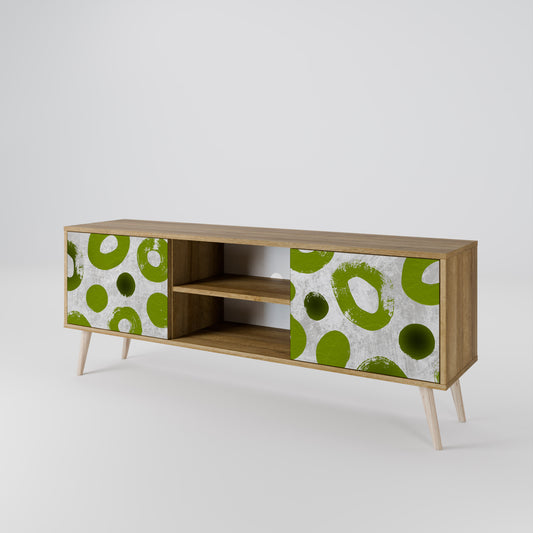 GREEN RHAPSODY Dvoudveřový TV stolek