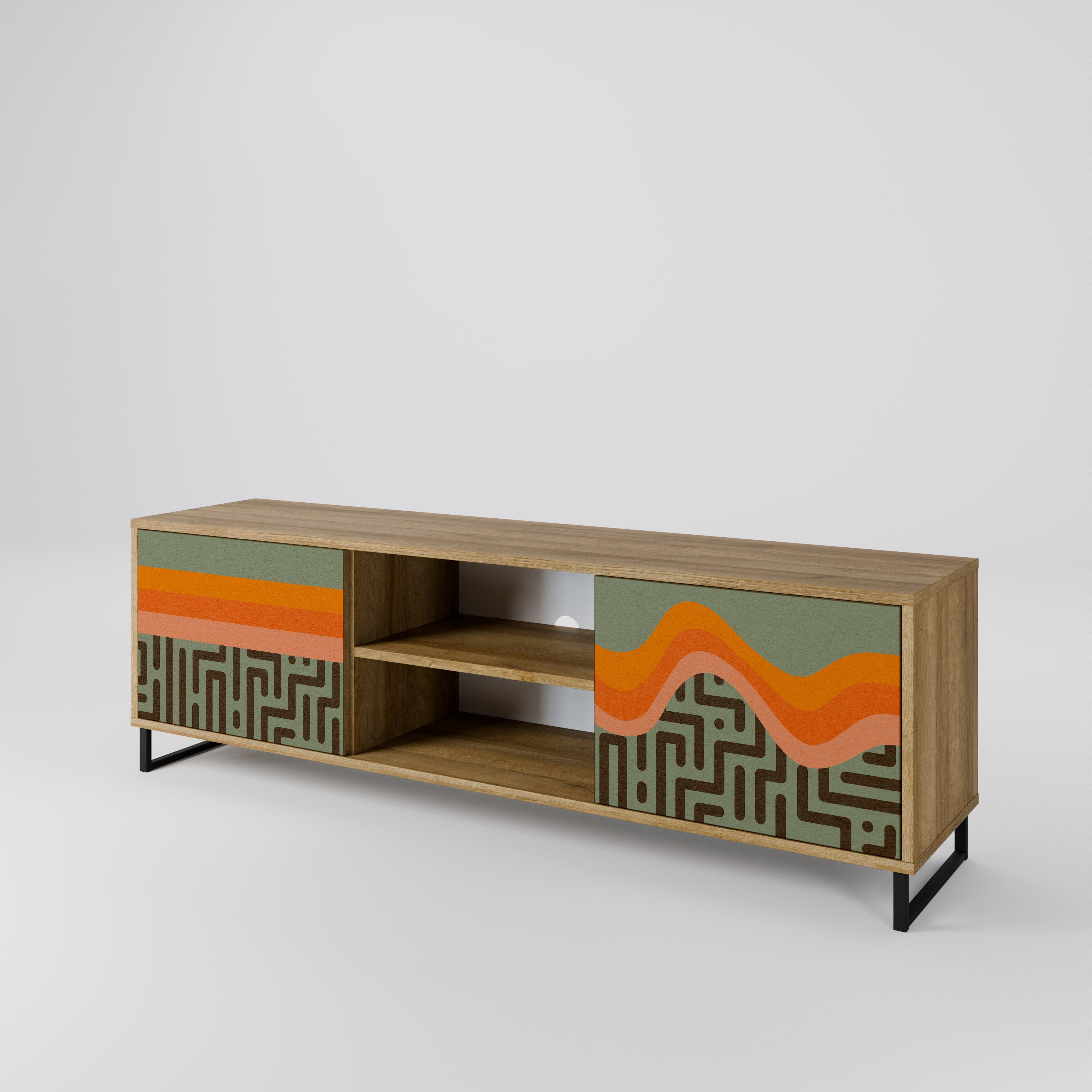 SIMPLE SOLUTIONS 2-Door TV Cabinet