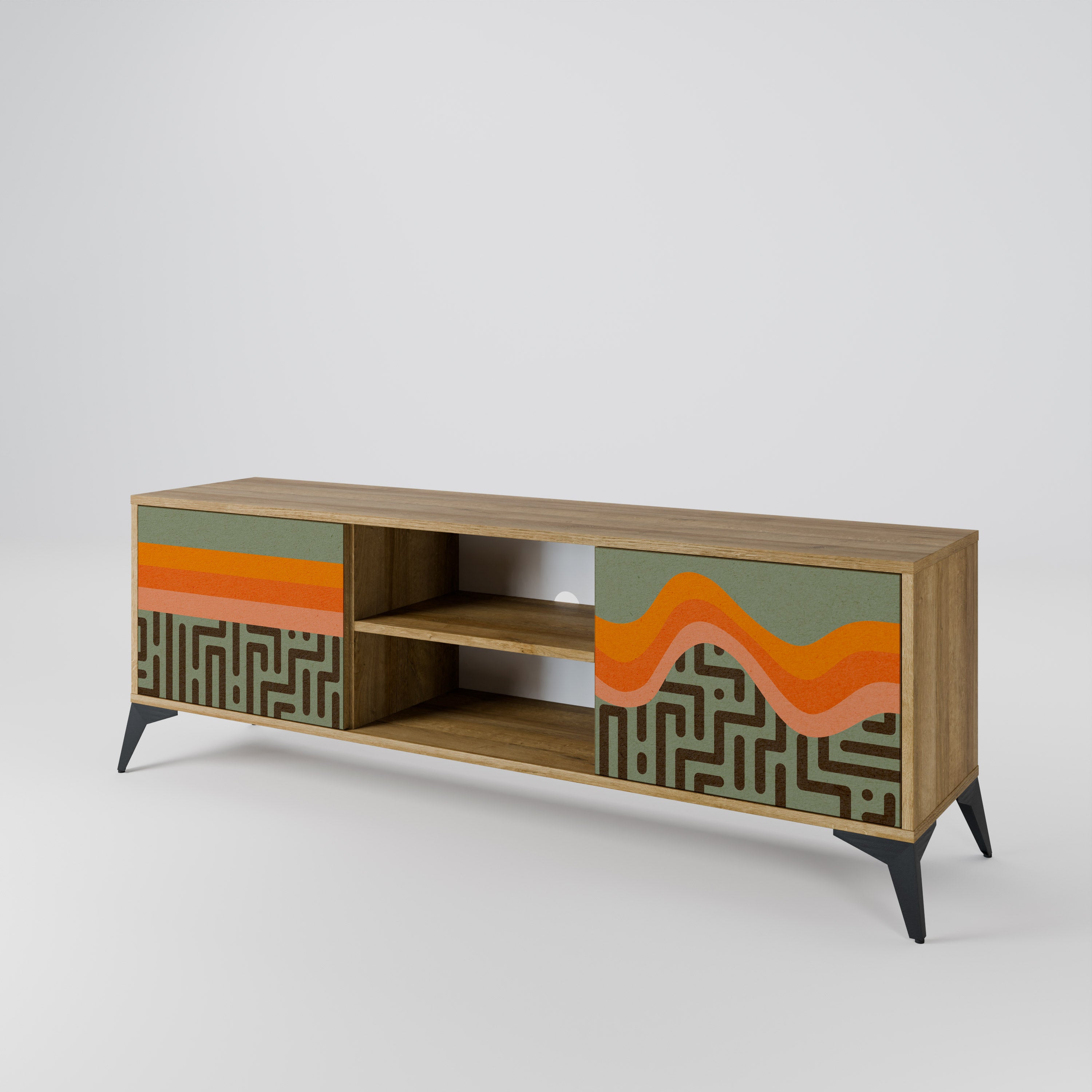 SIMPLE SOLUTIONS 2-Door TV Cabinet