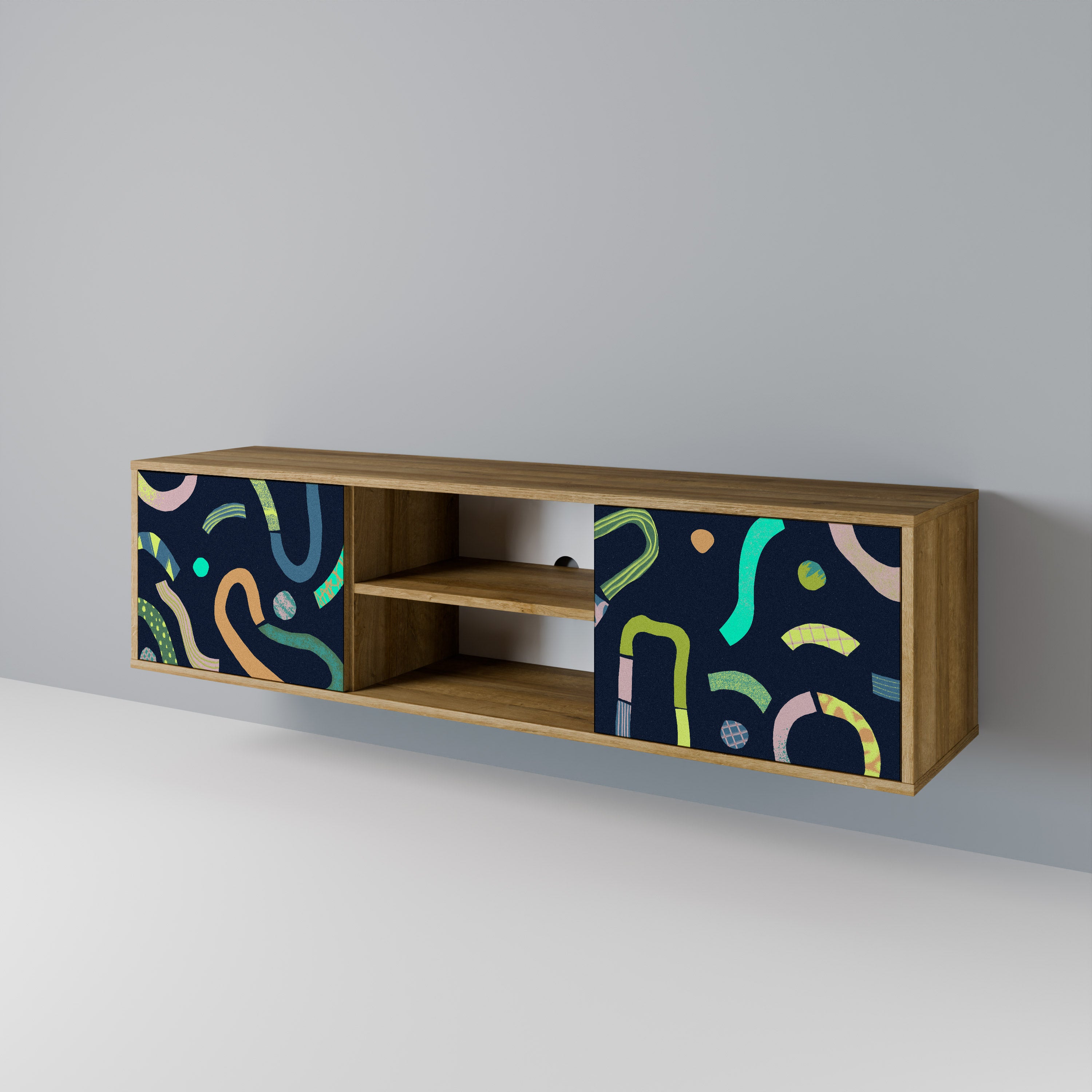 CONTRAST DANCE 2-Door TV Cabinet