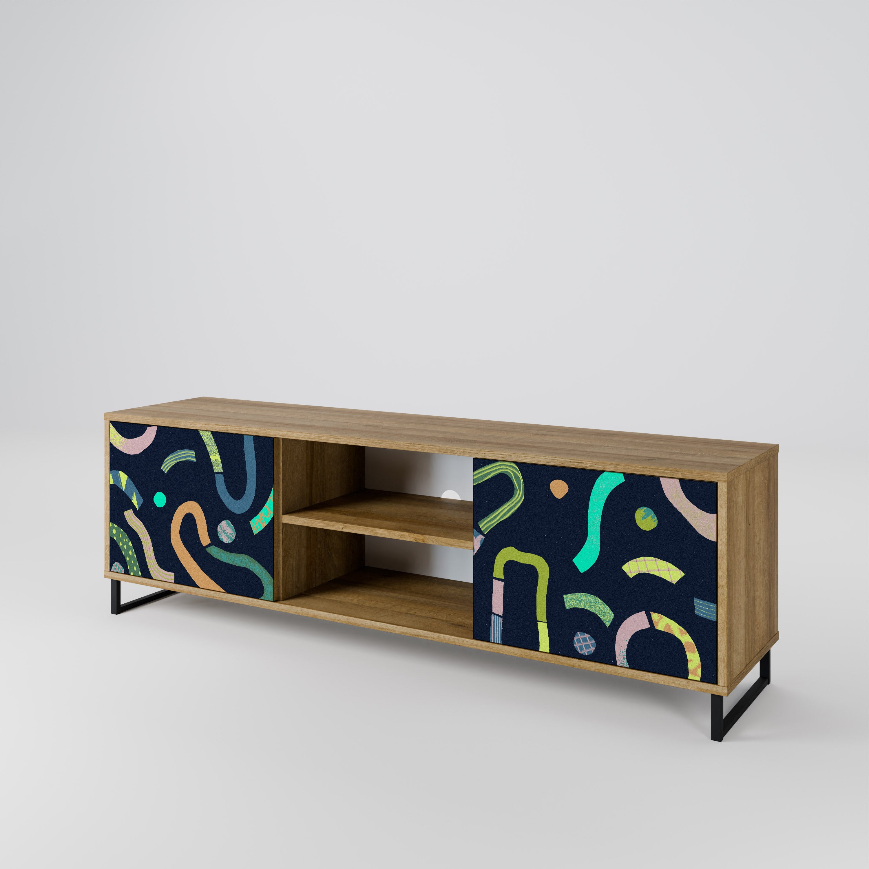 CONTRAST DANCE 2-Door TV Cabinet