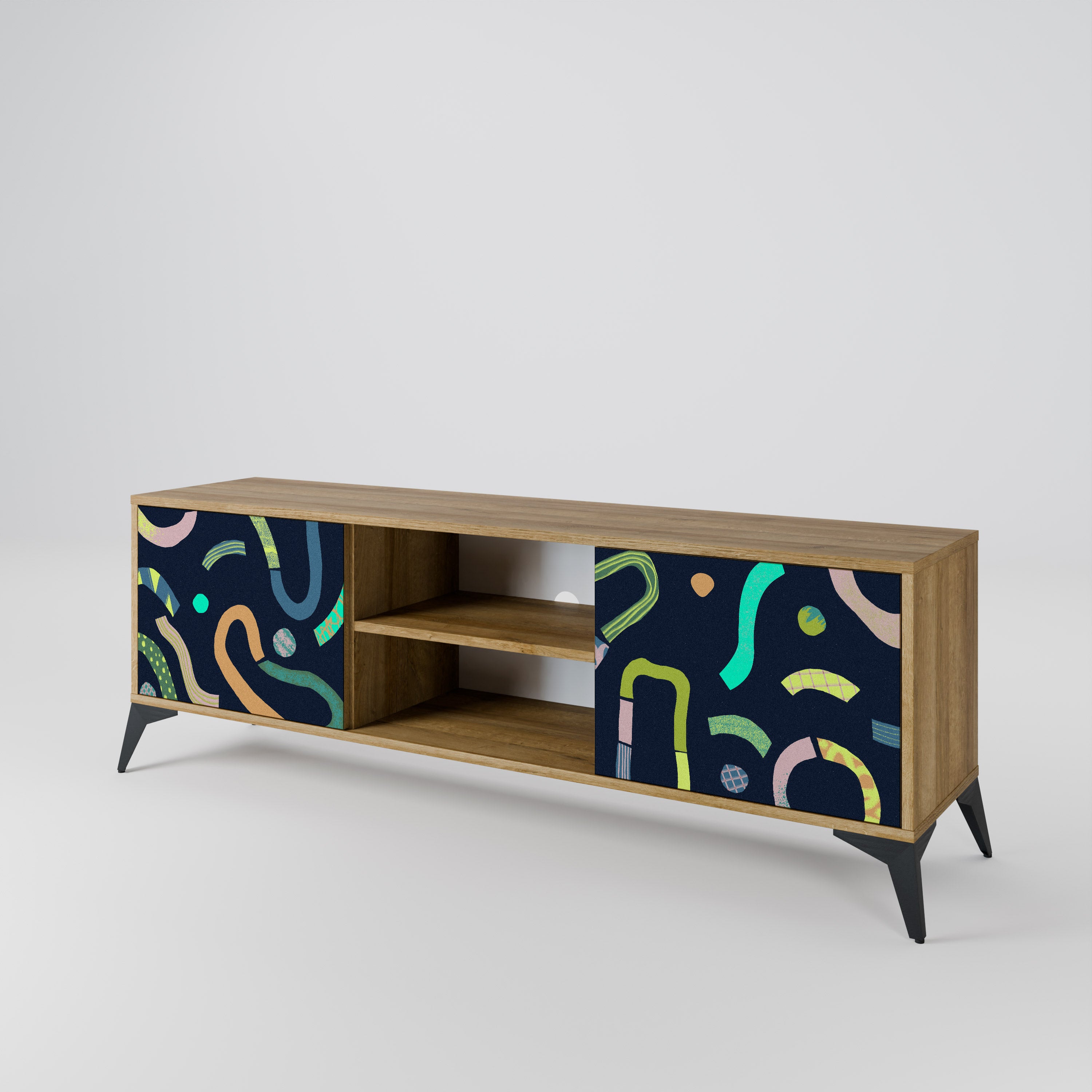 CONTRAST DANCE 2-Door TV Cabinet