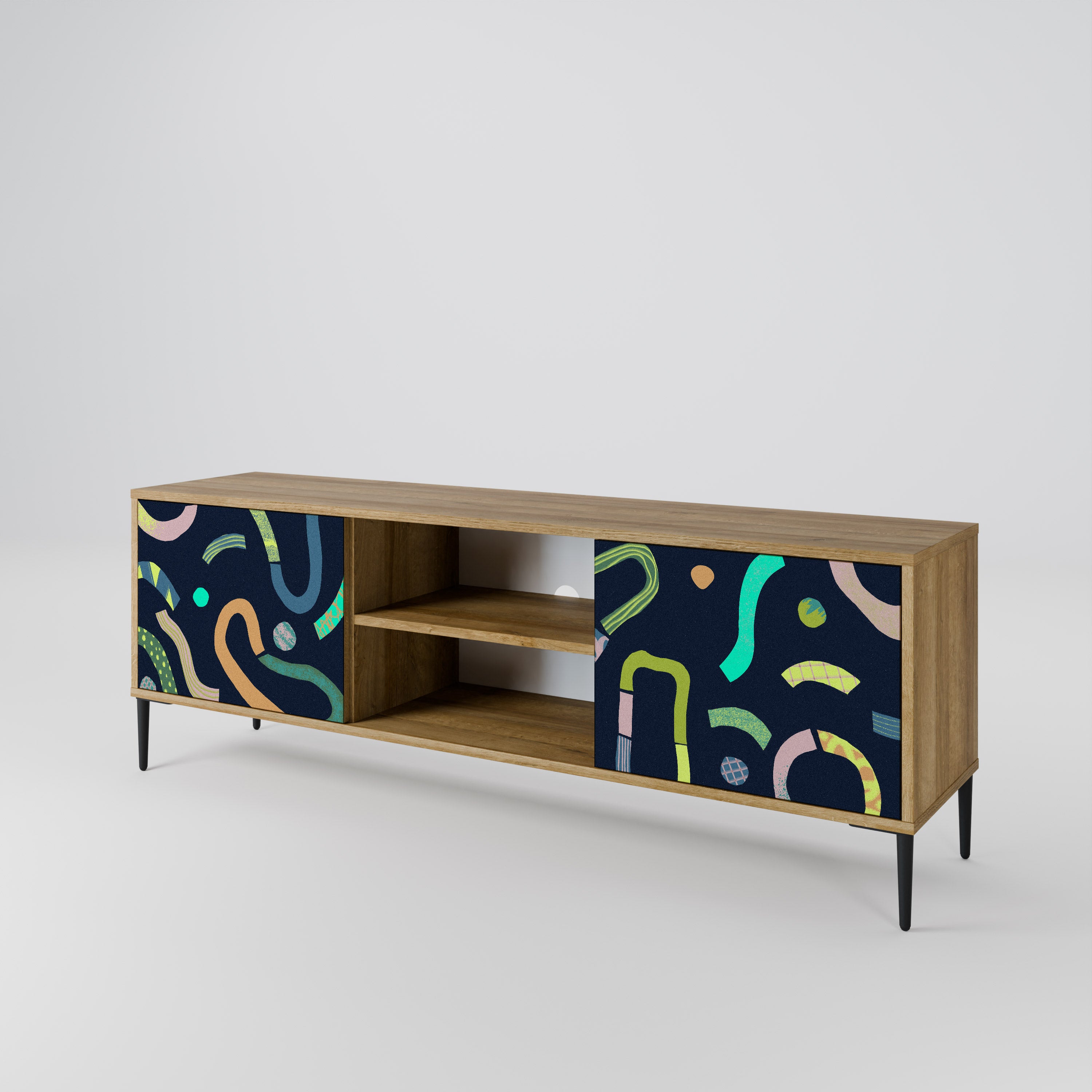 CONTRAST DANCE 2-Door TV Cabinet