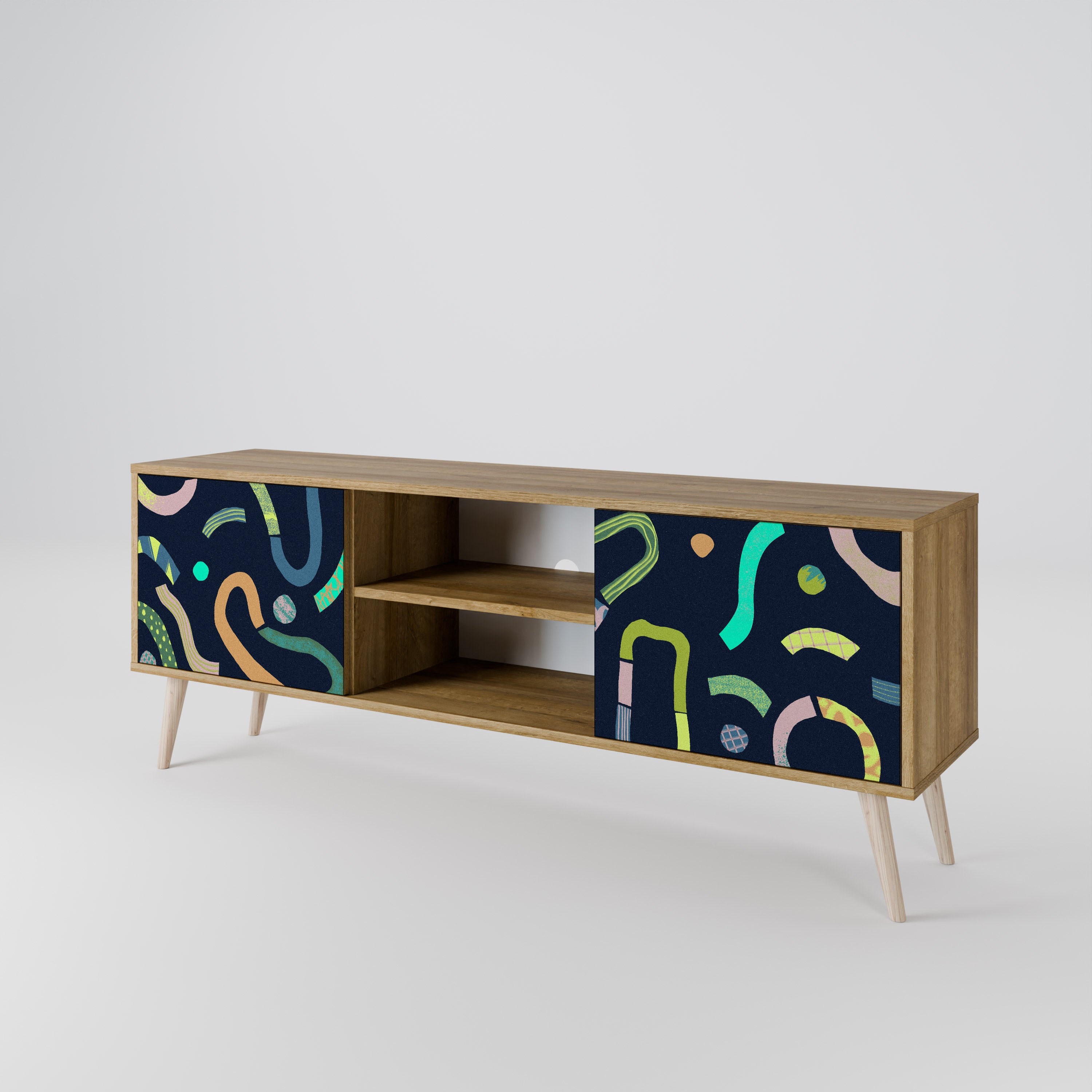 CONTRAST DANCE 2-Door TV Cabinet