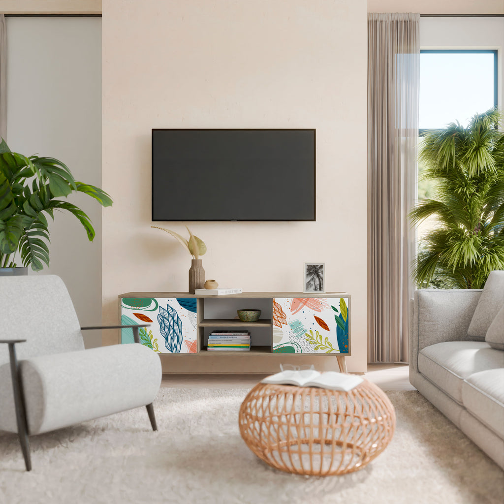 BOTANICAL HURRICANE 2-Door TV Cabinet