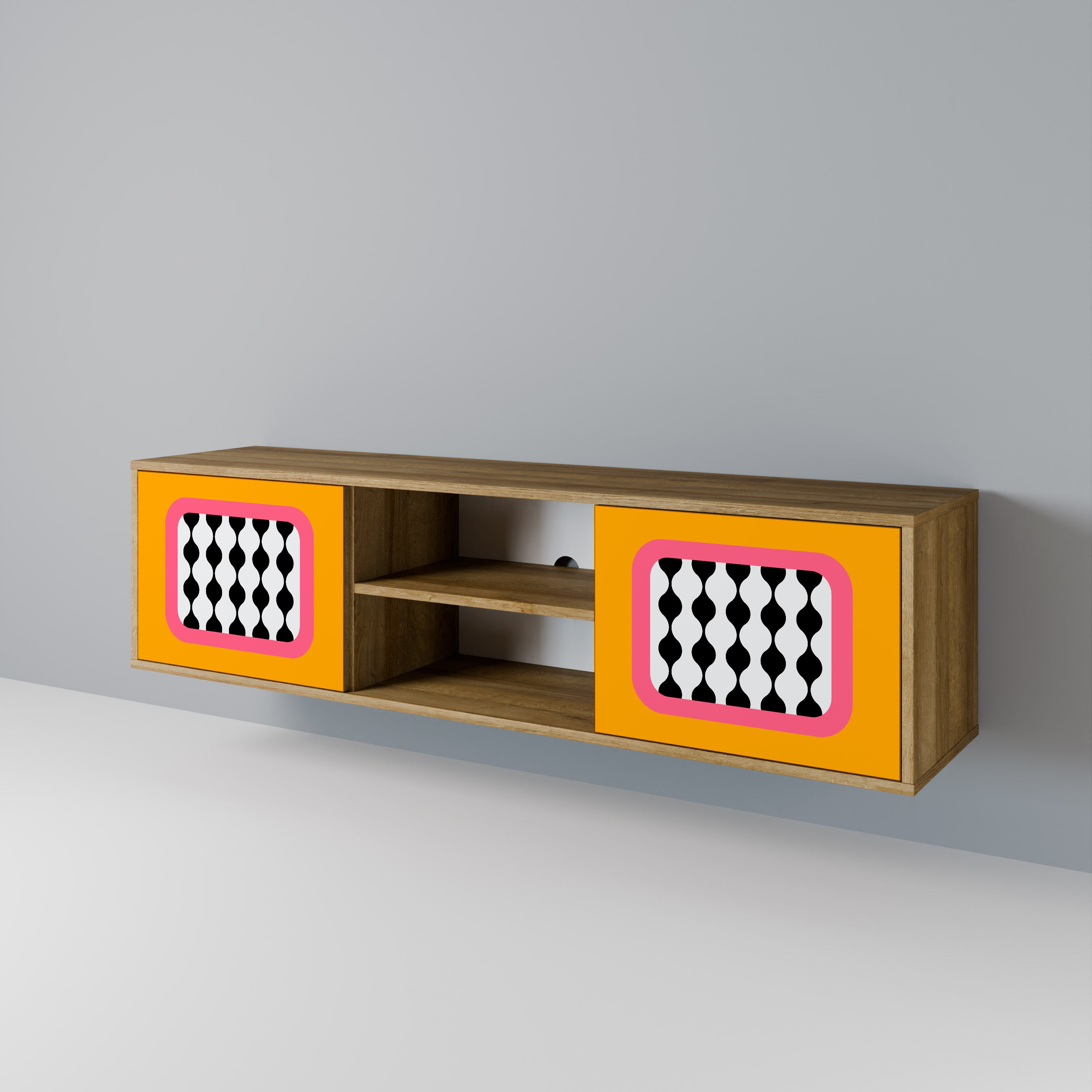 TEARS IN HEAVEN 2-Door TV Cabinet