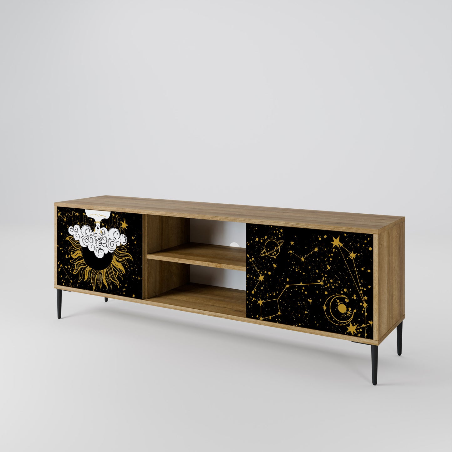 STELLAR CONSTELLATIONS Dvoudveřový TV stolek
