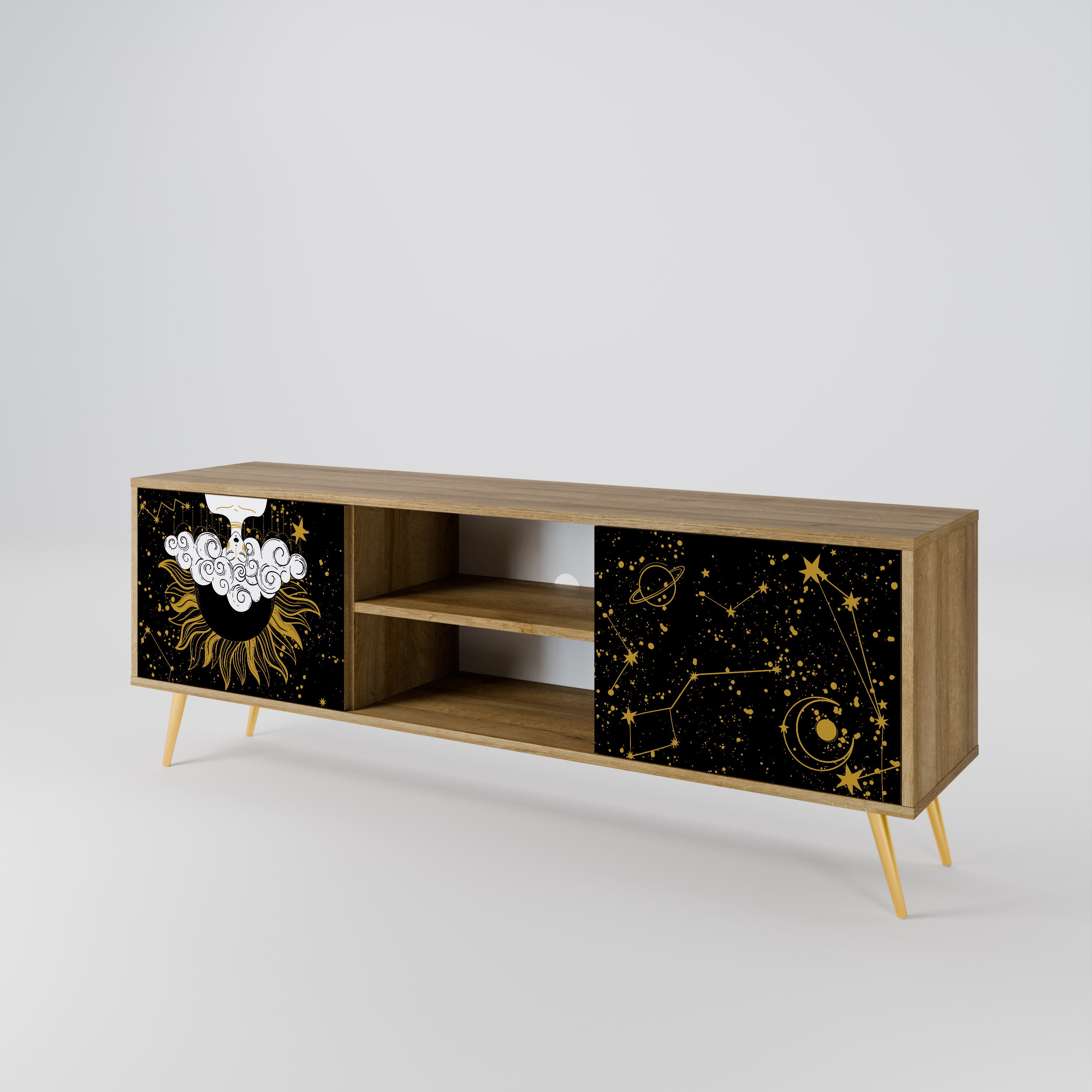 STELLAR CONSTELLATIONS 2-Door TV Cabinet