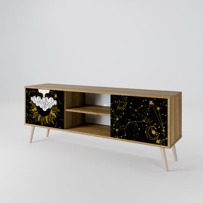 STELLAR CONSTELLATIONS Dvoudveřový TV stolek