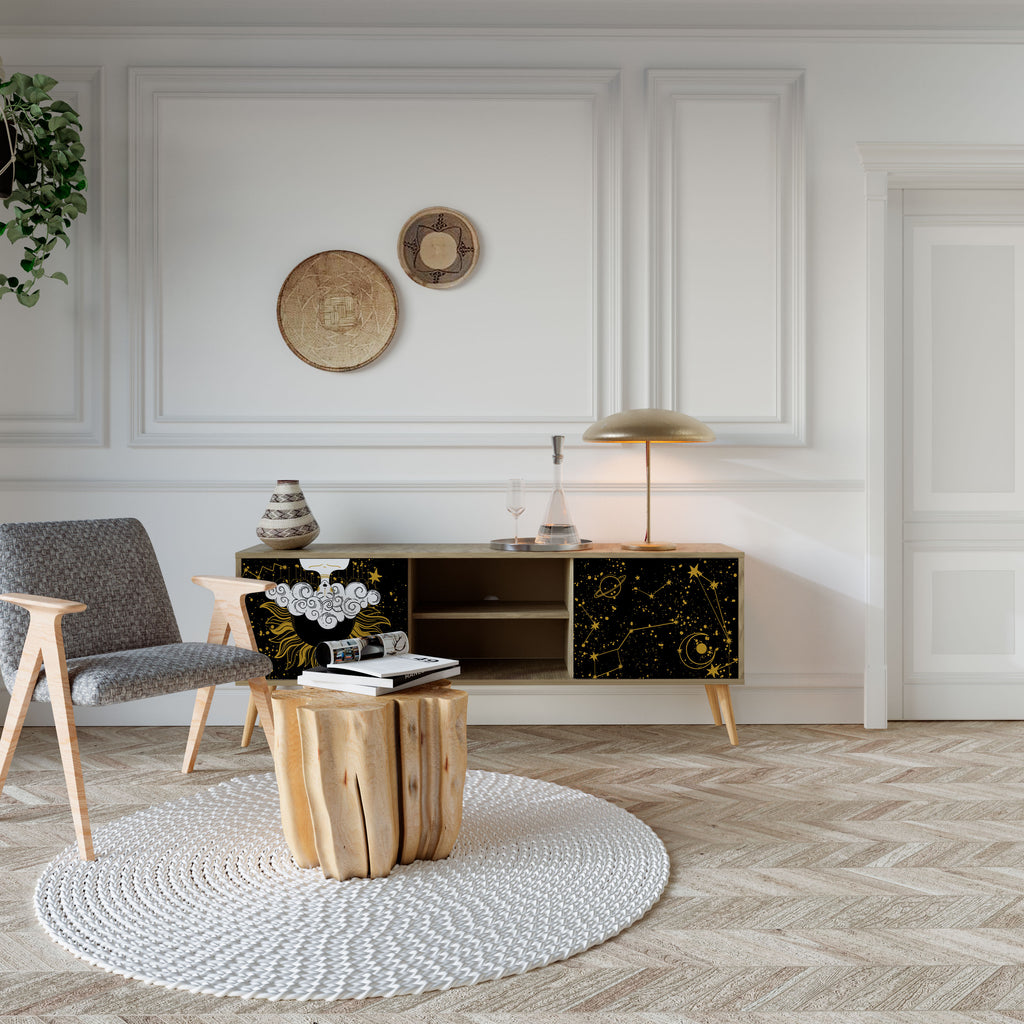 STELLAR CONSTELLATIONS 2-Door TV Cabinet