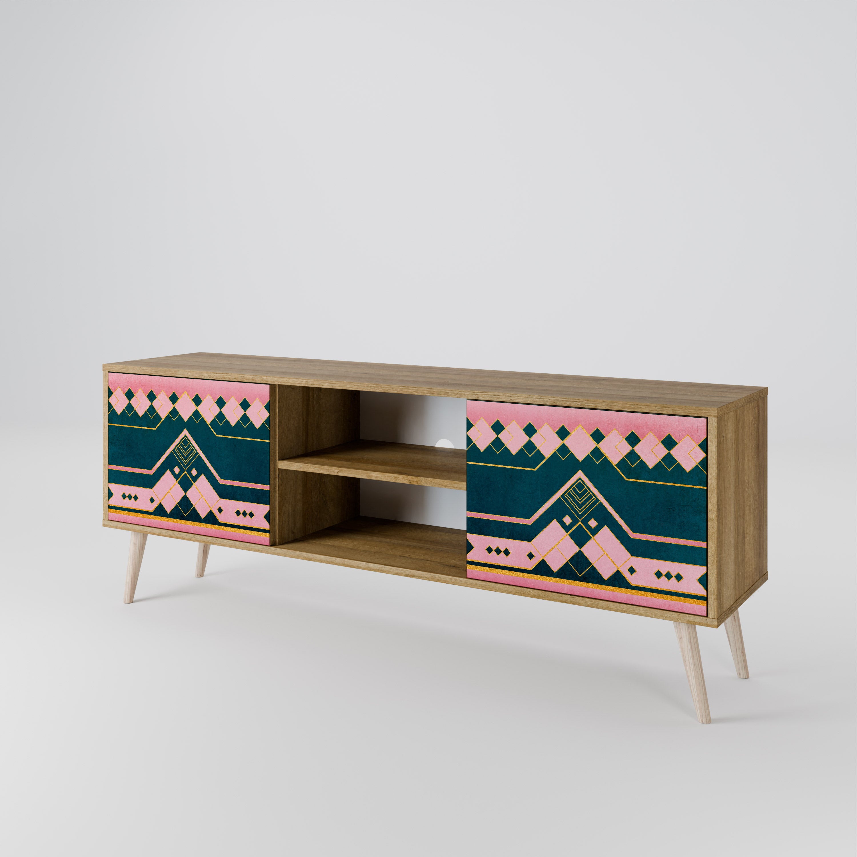 ROYAL COMPOSITION 2-Door TV Cabinet