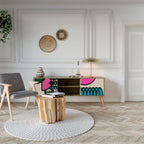 GEOMETRIC RHAPSODY 2-Door TV Cabinet