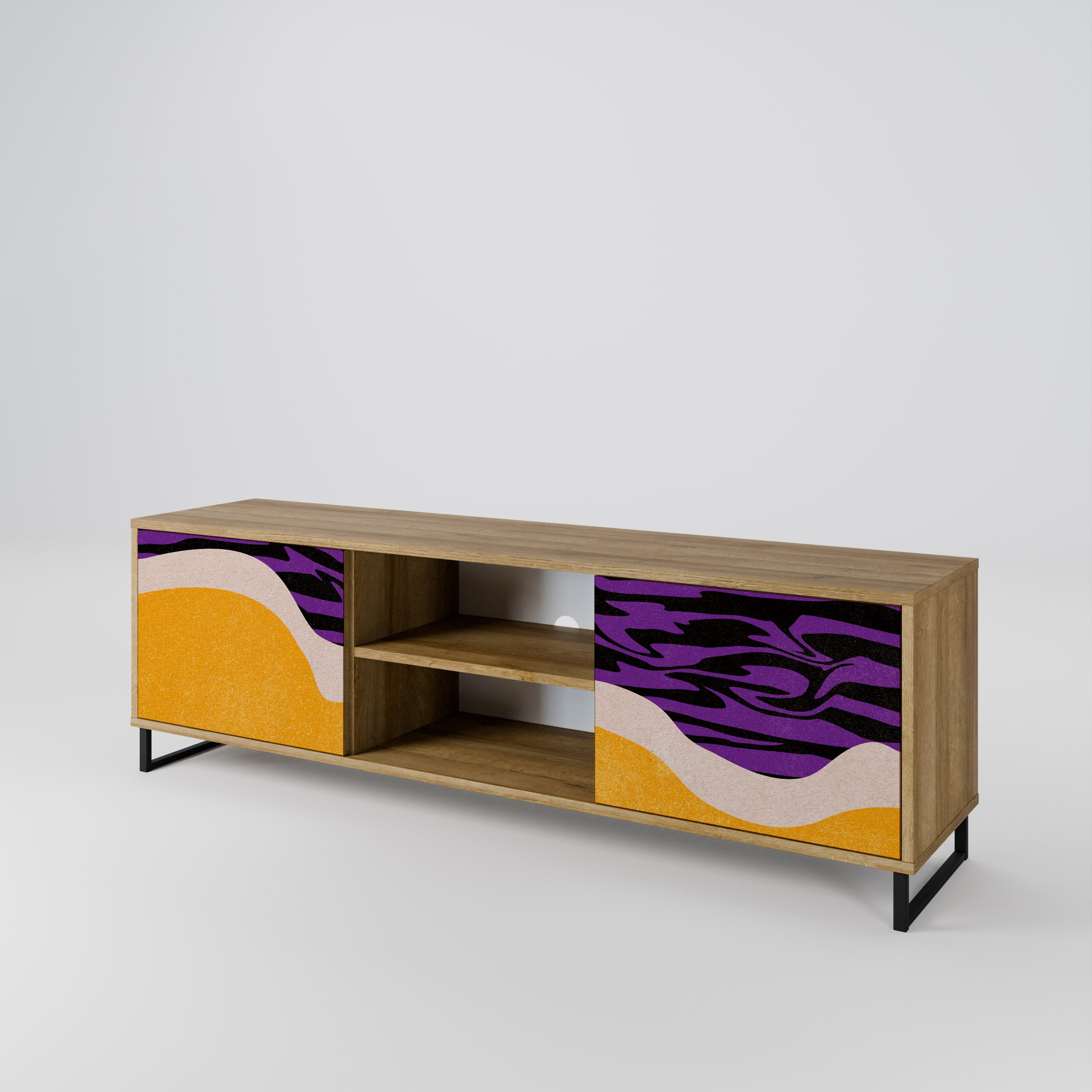 INDEPENDENT BORDER 2-Door TV Cabinet