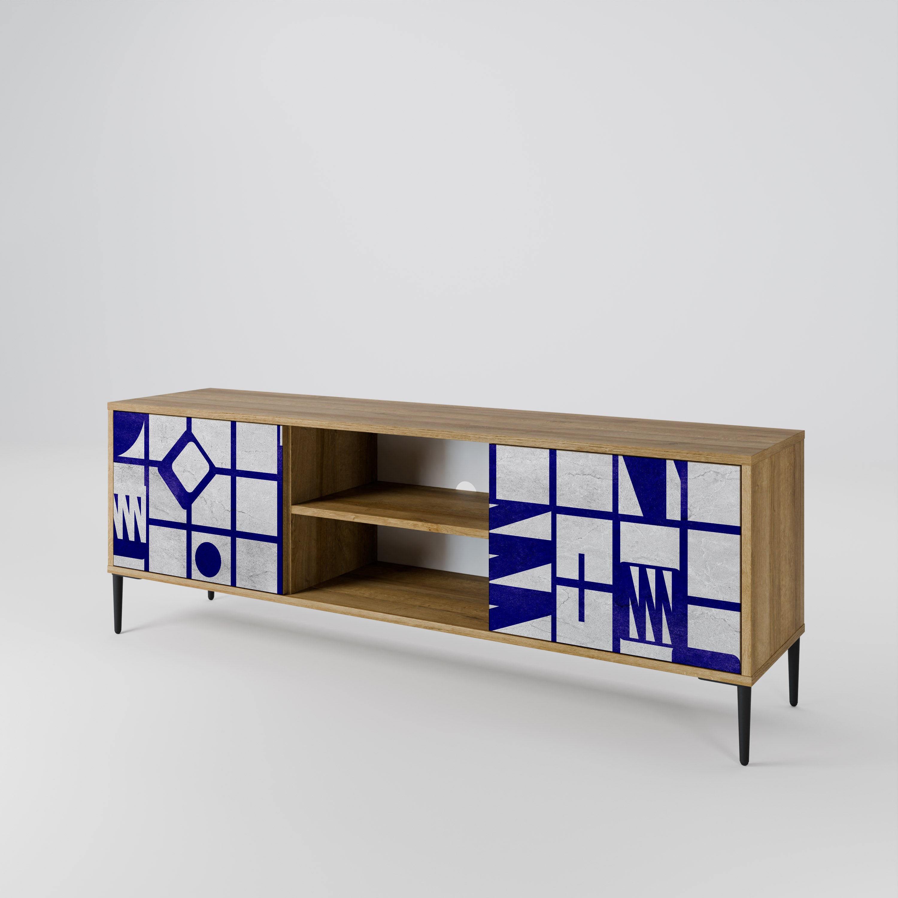 THE RIGHT PLACES 2-Door TV Cabinet